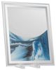 A & B Home Blue/Gray/White Moving Sand Table Table Art-1