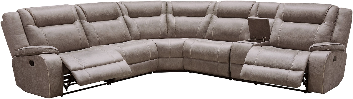 Parker House Blake 6 Piece Modular Reclining Sectional - Thumbnail 2