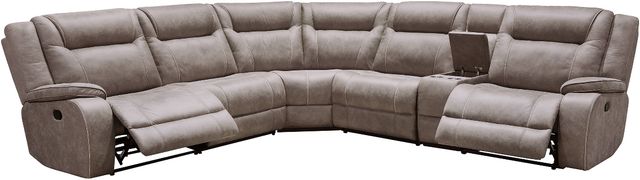 Parker House® Blake 6-Piece Desert Taupe Manual Reclining Modular Sectional-1