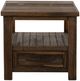 International Furniture Direct Dutton Brown End Table-3