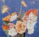 Stylecraft Peach and White Bouquet Wall Art -1