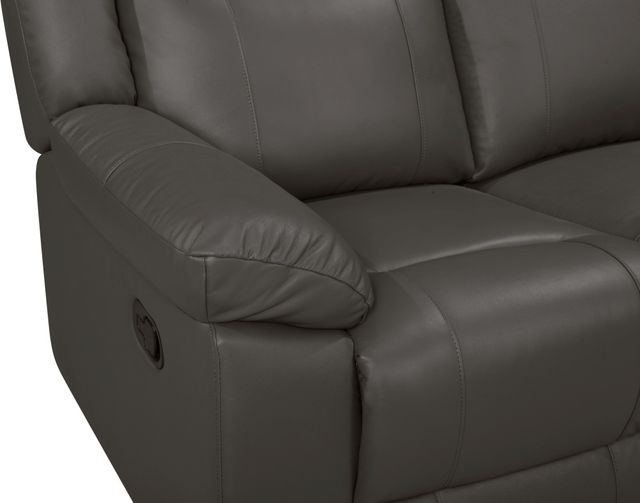 New Classic® Home Furnishings Taggart Gray Dual Reclining Sofa-4