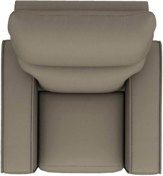 La-Z-Boy® Maddox Fossil Power Rocking Recliner with Headrest and Lumbar-4