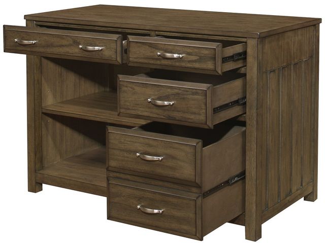 Homelegance® Blanche Brown Gray Credenza-3