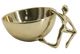A & B Home Gold Nut Decorative Bowl-0