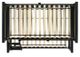 Elements International Calloway Antique Black Twin/Full Bunk Bed with Trundle-3