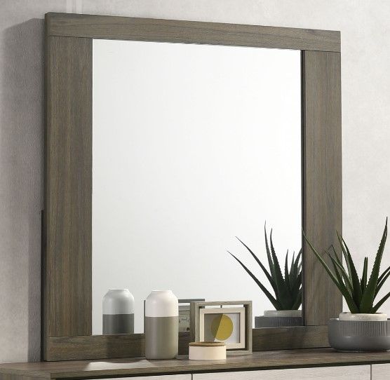 Coaster® Fenwick Gray Oak Dresser Mirror-4