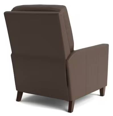 Bassett® Furniture Customizable Trevor Leather Track Arm Recliner-3