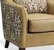 Campio Furniture Legacy Leather Barth Apricot Chair-1