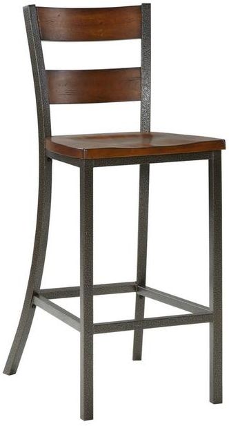 homestyles® Cabin Creek Brown Bar Stool-0