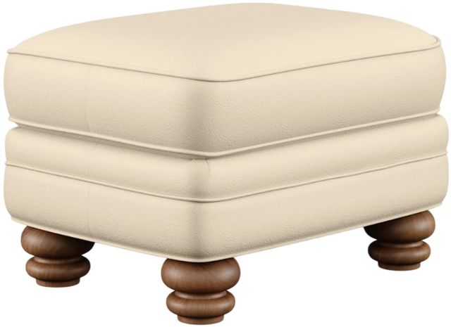 Flexsteel® Customizable Bay Bridge Leather Ottoman-0