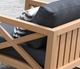 CabanaCoast® Customizable Kensington SOL Teak™ Outdoor Sectional Right Module-4