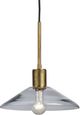 Signature Design by Ashley® Chaness Brass/Clear Pendant Light-0