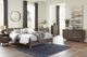 Signature Design by Ashley® Calverson 2-Piece Mocha Queen Panel Platform Bed Set-3