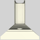 Vent-A-Hood® 36" Biscuit Wall Mounted Range Hood-3