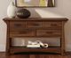 A-America® Eldora Saddle Brown Sofa Table-3