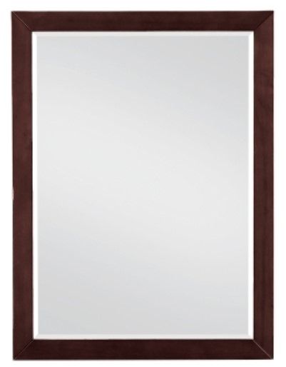 Mazin Furniture Rowe Espresso Mirror-0