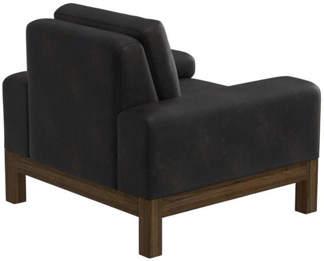 International Furniture Direct Sedona Black/Lacquer Caramel Accent Chair-2