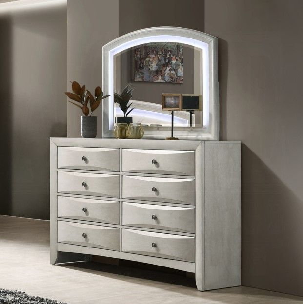 ACME Furniture Ramondi Antique White Dresser-1