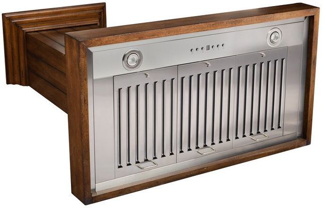 ZLINE 30" Wooden Wall Mount Range Hood-2