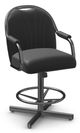 Chromcraft Customizable Bridges Swivel Tilt Counter Height Dining Stool-5