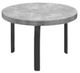Homecrest™ Outdoor Living Customizable Concrete Aluminum/Composite 24" Round Outdoor End Table-0