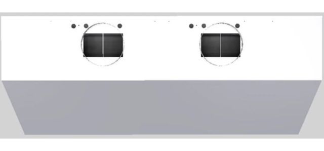 Vent-A-Hood® 60" White Wall Mounted Range Hood-3