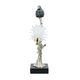 A & B Home Black/Silver 8" Branch Decor-2
