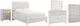 Signature Design by Ashley® Paxberry 5-Piece Whitewash King Panel Bed Set-0
