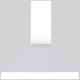 Vent-A-Hood® K Series 30" White Wall Mounted Range Hood-0