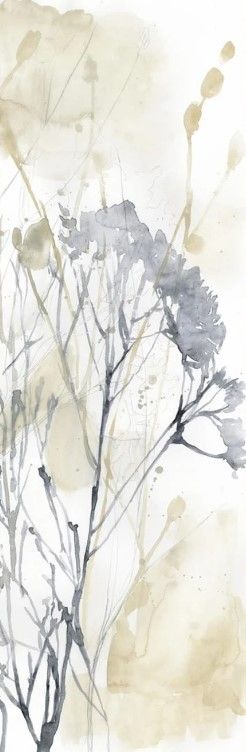 Classy Art Wildflower Line Contour II by Jennifer Goldberger Wall Art-2