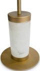 Bassett® Furniture Toga Brass/White Martini Table-2