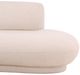 Dovetail Furniture Lake 2-Piece Frio Cream Right-Arm Facing Sofa Sectional and Chaise-3
