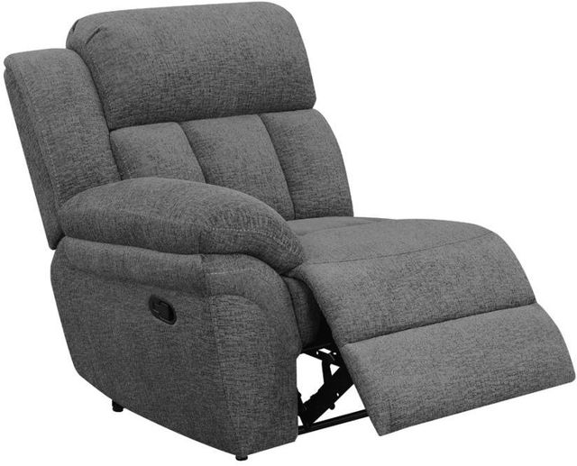 Coaster® Bahrain Charcoal Sectional LAF Recliner-2