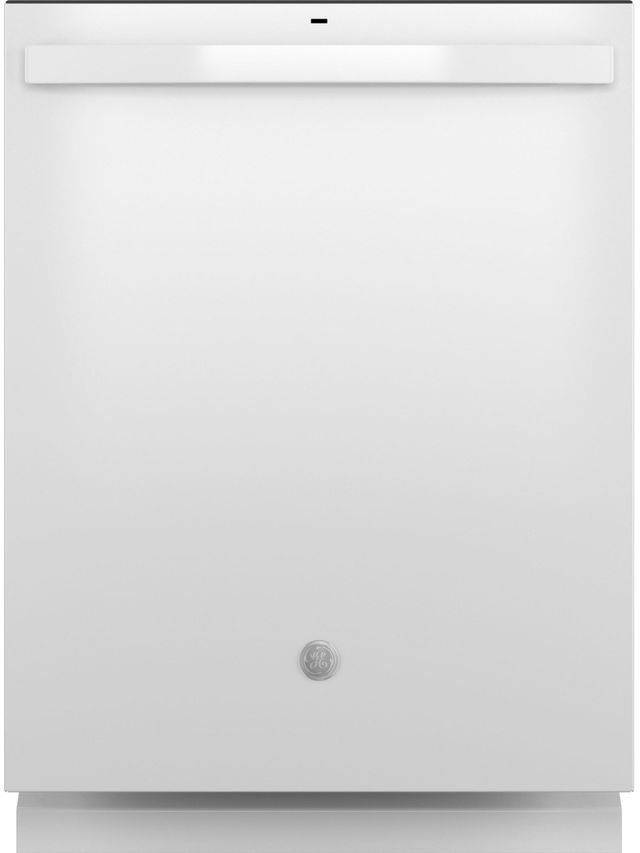 GE® 24" White Built-In Dishwasher