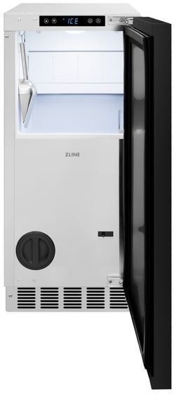 ZLINE 15" 75 lb. Panel Ready Ice Maker with Drain Pump-2