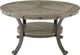 Powell® Franklin Gray Cocktail Table with Pewter Frame-2