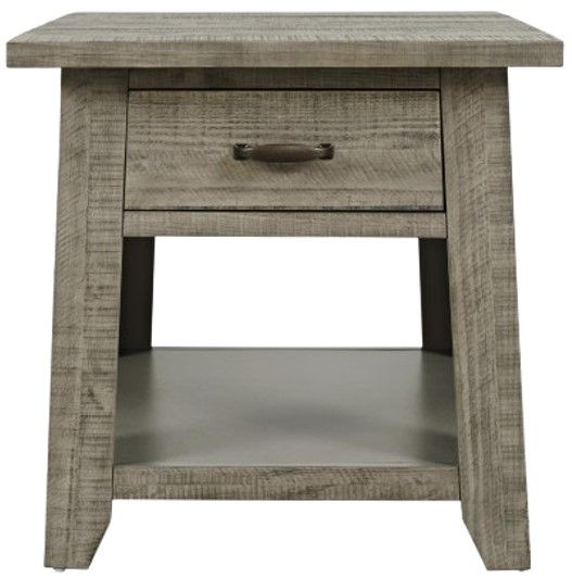 Jofran Inc. Telluride Driftwood End Table-3
