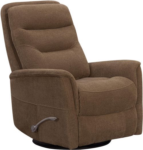 Parker House® Gemini Snazzy Shiitake Manual Swivel Glider Recliner-0