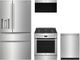 Electrolux 4 Piece Stainless Steel Kitchen Package-0