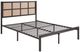 Homelegance® Sanibel Beige/Dark Bronze Eastern King Platform Bed-4