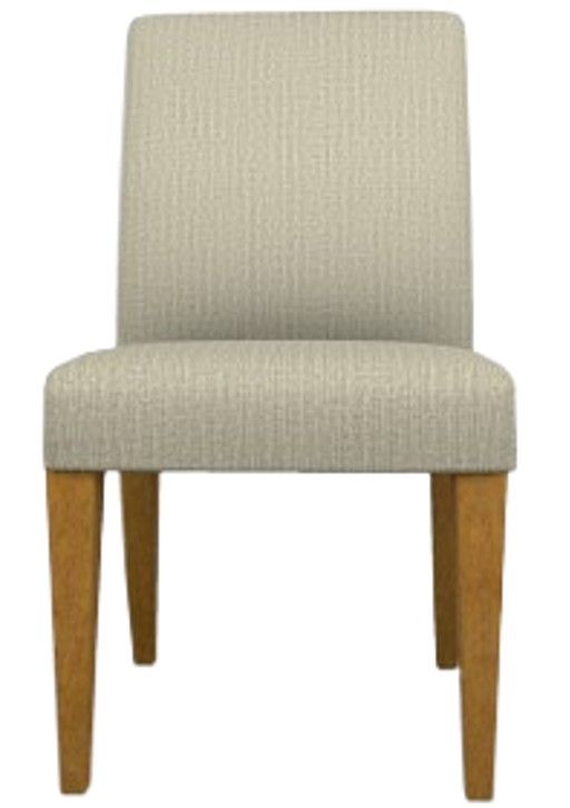 Best® Home Furnishings Customizable Myer Dining Side Chair with Honey Birch Legs-1