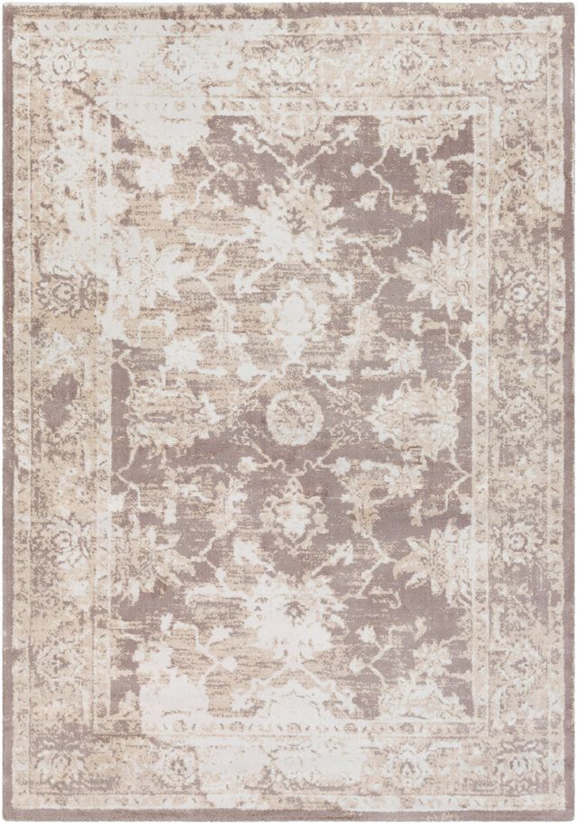 Surya Apricity White/Beige 5'x8' Area Rug-0