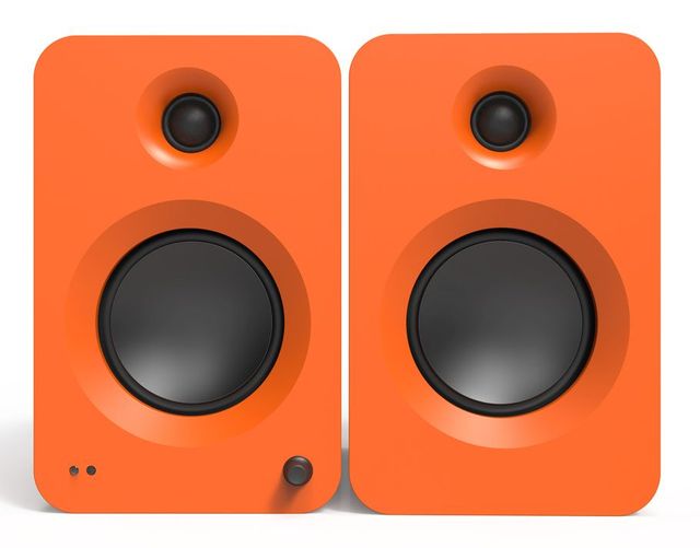 Kanto REN 5.25" Matte Orange Bookshelf Speakers (Pair)-0