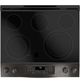 GE® 30" Slide In Electric Convection Range-Black Stainless-2