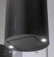 XO 16" Black Island Range Hood-2