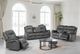 New Classic® Home Furnishings Park City Slate Sofa with Powered Footrest-1