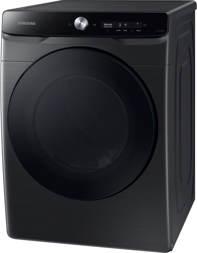 Samsung 7.5 Cu. Ft. Brushed Black Front Load Electric Dryer-2