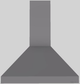 Vent-A-Hood® 30" Gunsmoke Wall Mounted Range Hood-0