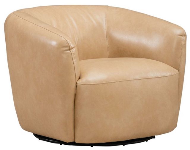 Liberty Furniture Donovan Tan Swivel Accent Chair